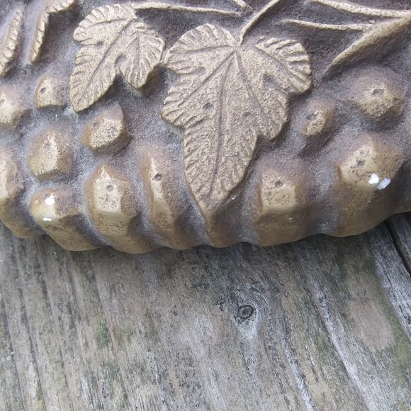 Vintage gargoyles studio fine reproductions new york chalkware CONVEX mirror - Picture 15 of 16